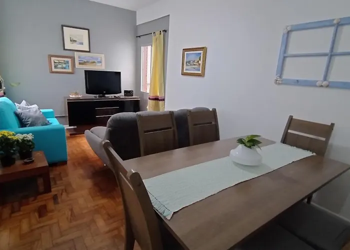 Apartamento Charmoso Na Frente Da Praia